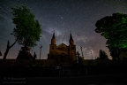 Milky Way & kościół w Jeleniewie - 11.05.2018